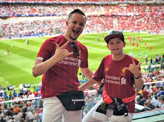 Артем Гагарин с сыном побывал в Мадриде на финале Лиги Чемпионов - 1 Артем Гагарин с сыном побывал в Мадриде на финале Лиги Чемпионов - 1 - изображение