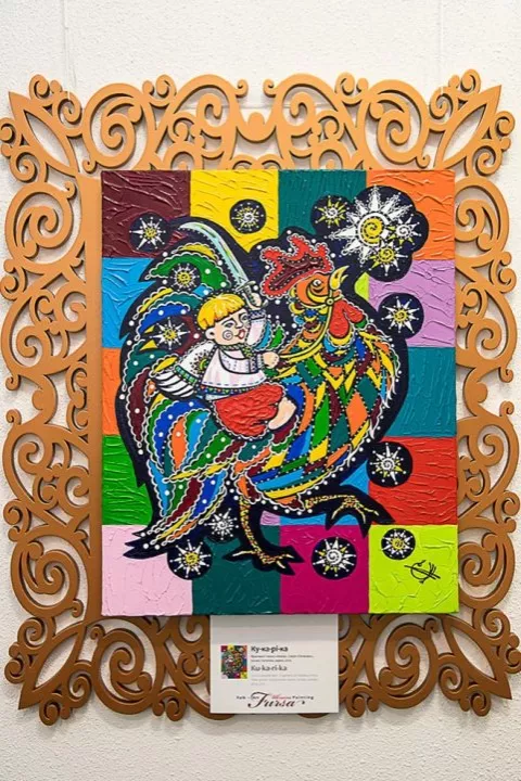 Рождественская выставка работ самобытной украинской художницы Oksana Fursa - 3 Рождественская выставка работ самобытной украинской художницы Oksana Fursa - 3 - изображение