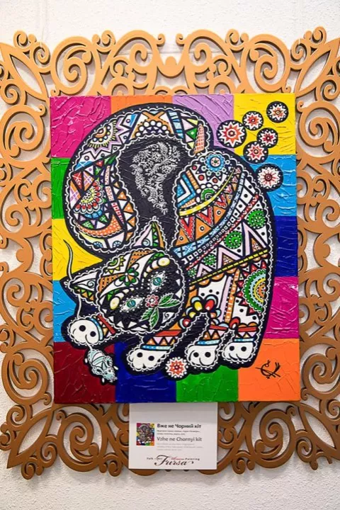 Рождественская выставка работ самобытной украинской художницы Oksana Fursa - 4 Рождественская выставка работ самобытной украинской художницы Oksana Fursa - 4 - изображение