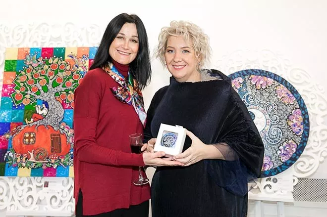 Рождественская выставка работ самобытной украинской художницы Oksana Fursa - 9 Рождественская выставка работ самобытной украинской художницы Oksana Fursa - 9 - изображение