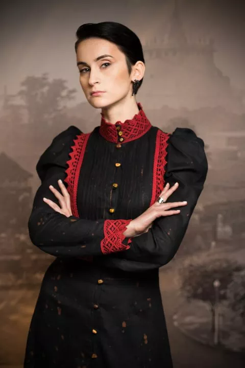 Сакральные символы и ручная роспись в льняной коллекции Shkoura - 4 Сакральные символы и ручная роспись в льняной коллекции Shkoura - 4 - изображение