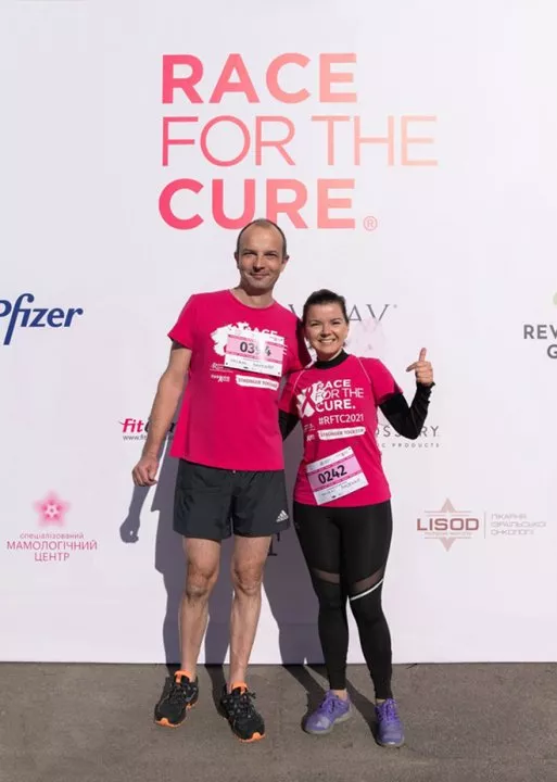 Марічка Падалко взяла участь у благодійному забігу на підтримку жінок з раком грудей - 1 Марічка Падалко взяла участь у благодійному забігу на підтримку жінок з раком грудей - 1 - изображение