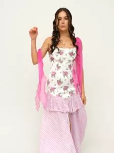 «Светское общество»: флористичные узоры в новой коллекции Darja Donezz - 6 - изображение