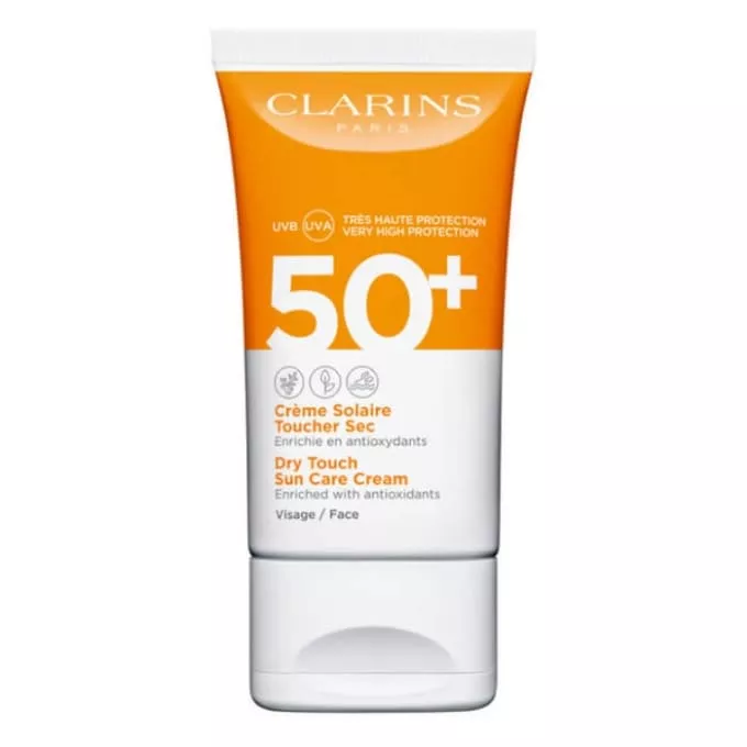 Dry Touch Facial Sun Care Cream SPF 50+ by Clarins